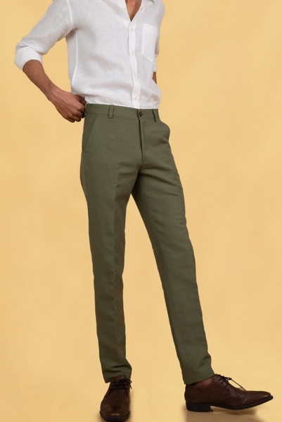 Men Formal Pant Pant for Men Men Formal Wear Dark Green Pant Gift