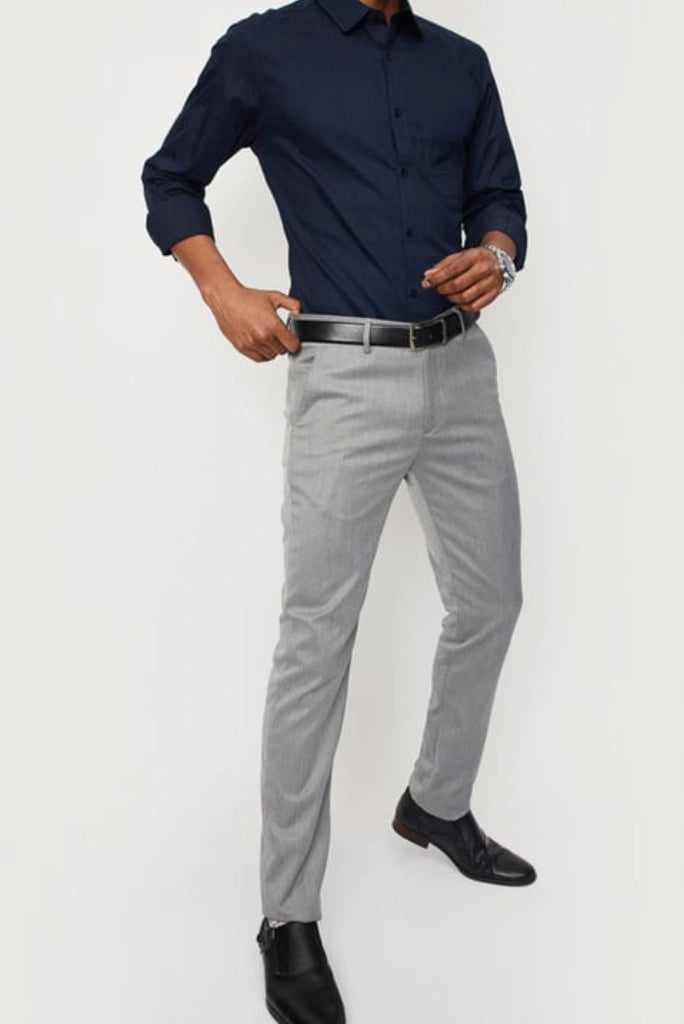 Shirt with gray pants online