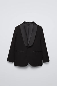 Boys Black Jacket Wedding Coat Black Groomsmen Black Jacket Kids 