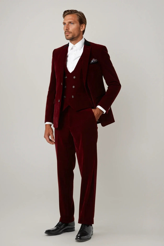 premium-velvet-3-piece-suit-men-stylish-groom-wear-comfortable-suit