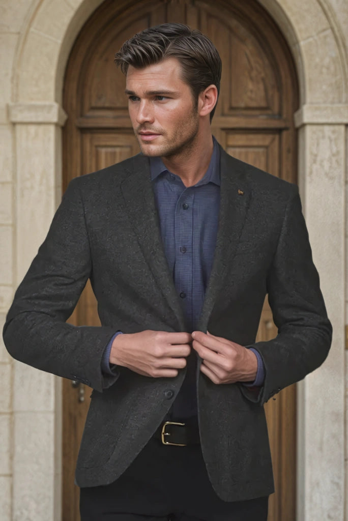 Dark grey casual shops blazer