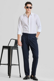 men-navy-blue-korean-double-pleated-baggy-fit-casual-trouser