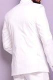 Mens White Jodhpuri Indian Suit Wedding Function White Suit Classic Suit Gift For Him