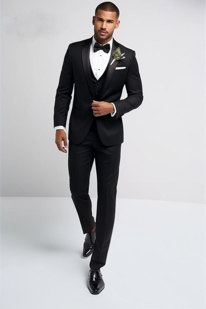 Buy Men Pink Solid Slim Fit Wedding Three Piece Suit Online - 711472