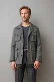 herringbone-tweed-shacket-safari-jacket-vintage-tweed-shirt-jacket