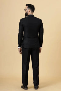 Men's Black Royal Jodhpuri Suit