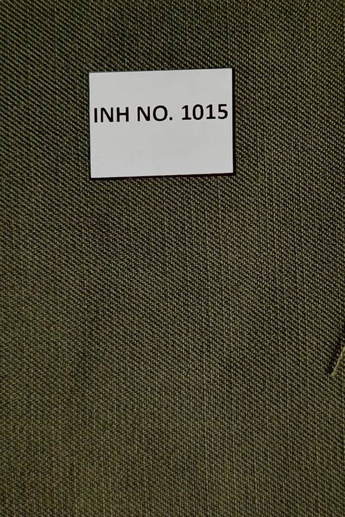 Olive green three piece formal suit