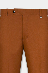 Men Rust Pant Office Pant Stylish Elegant Rust Pant Trouser SAINLY