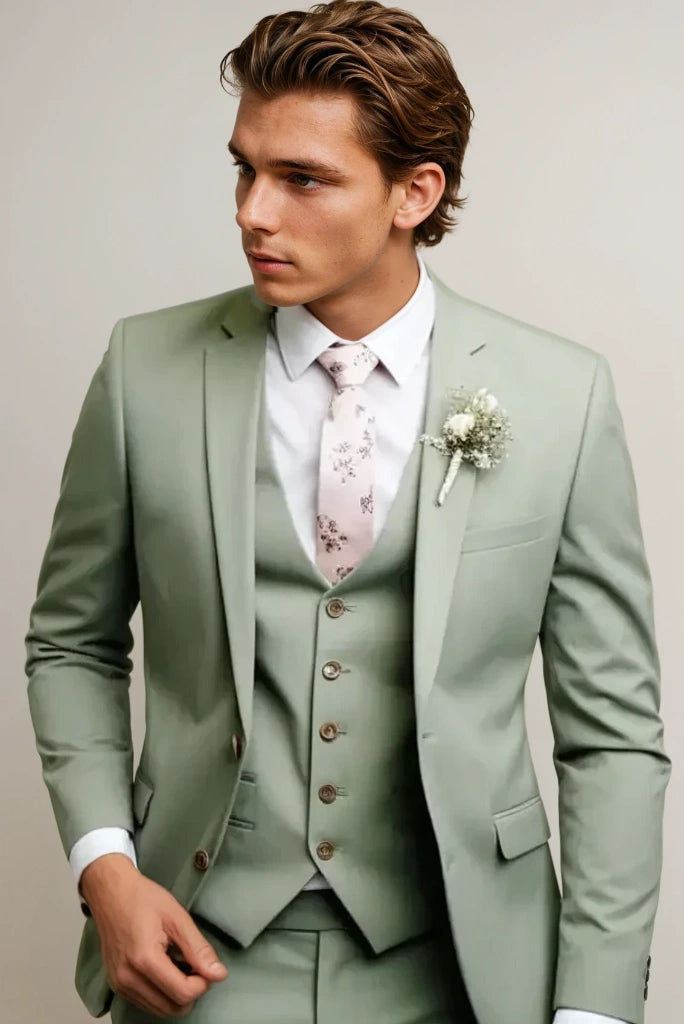 mens-sage-green-three-piece-suit-for-engagement-wear-wedding-wear