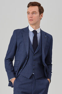 mens-great-simple-looking-navy-blue-tweed-blazer-coat-sainly