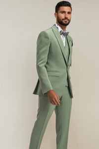 men-sage-green-suit-for-dinner-party-beach-proposal-date-with-partner