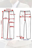 Men Navy Blue Korean Fashionable Baggy Trouser