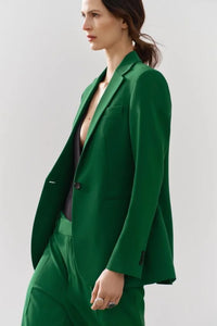 Women Jade Green 2 Piece Suit