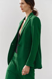 Women Jade Green 2 Piece Suit