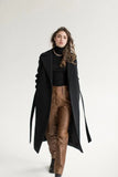 Women Black Overcoat