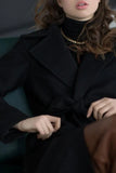 Women Black Overcoat