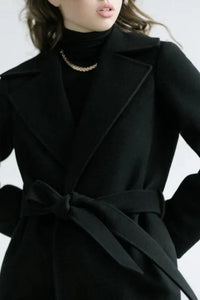 Women Black Overcoat