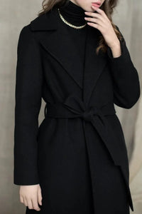 Women Black Overcoat