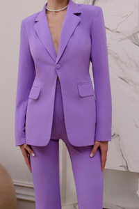 Women Lavender 2 Piece Suit 