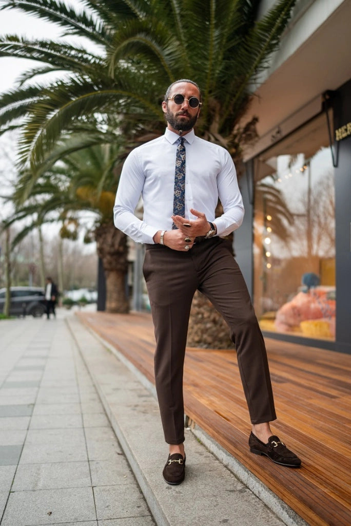 Light brown pant with shirt online