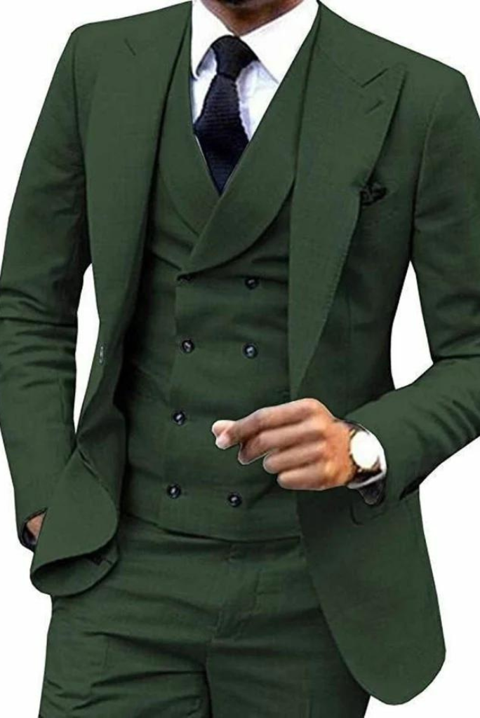 Black Party Wedding Slim Fit Groom Suit for Men– SAINLY