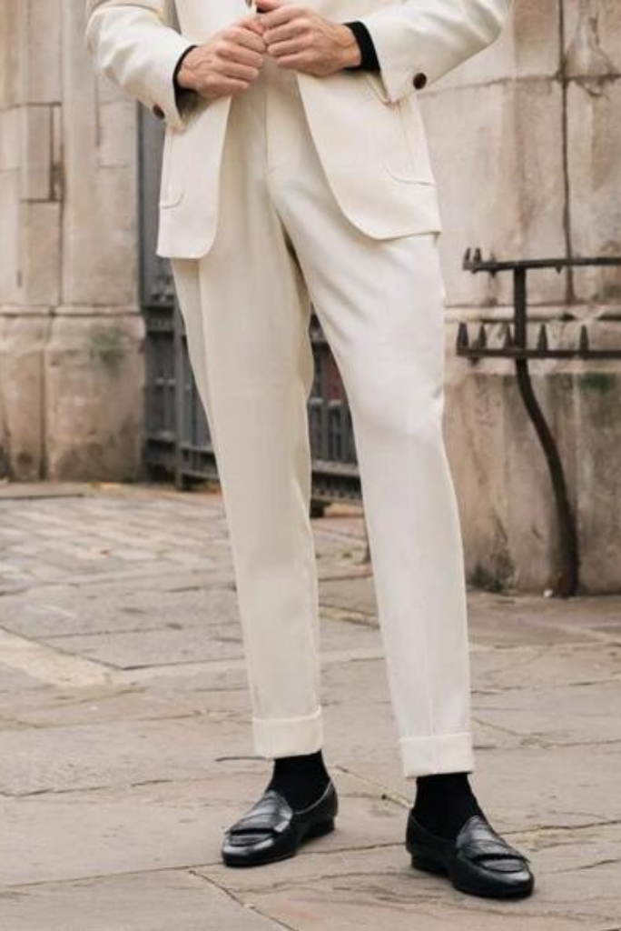 Niko Set | NI11 Off White casual top pants suit casual wear for women  blouse muslimah shirt for women shirt collar type | Shopee Malaysia