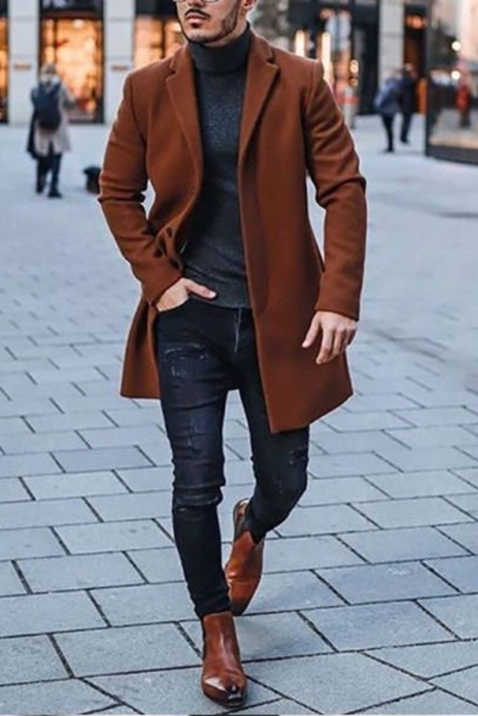 Men's Elegant Rustic Brown Velvet Jacket Hosting Evening 