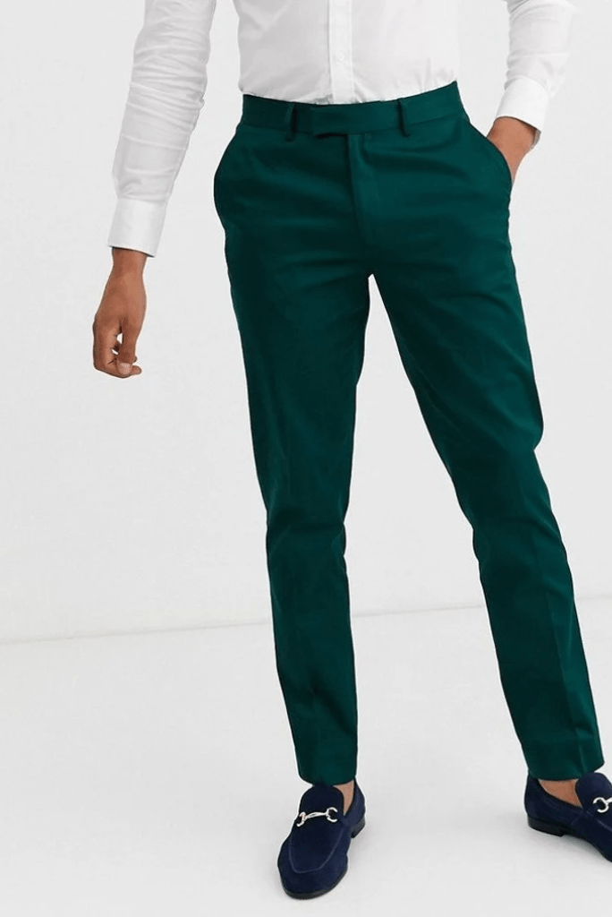 White Long Sleeve Shirt with Green Pants Outfits For Men (18 ideas &  outfits) | Lookastic