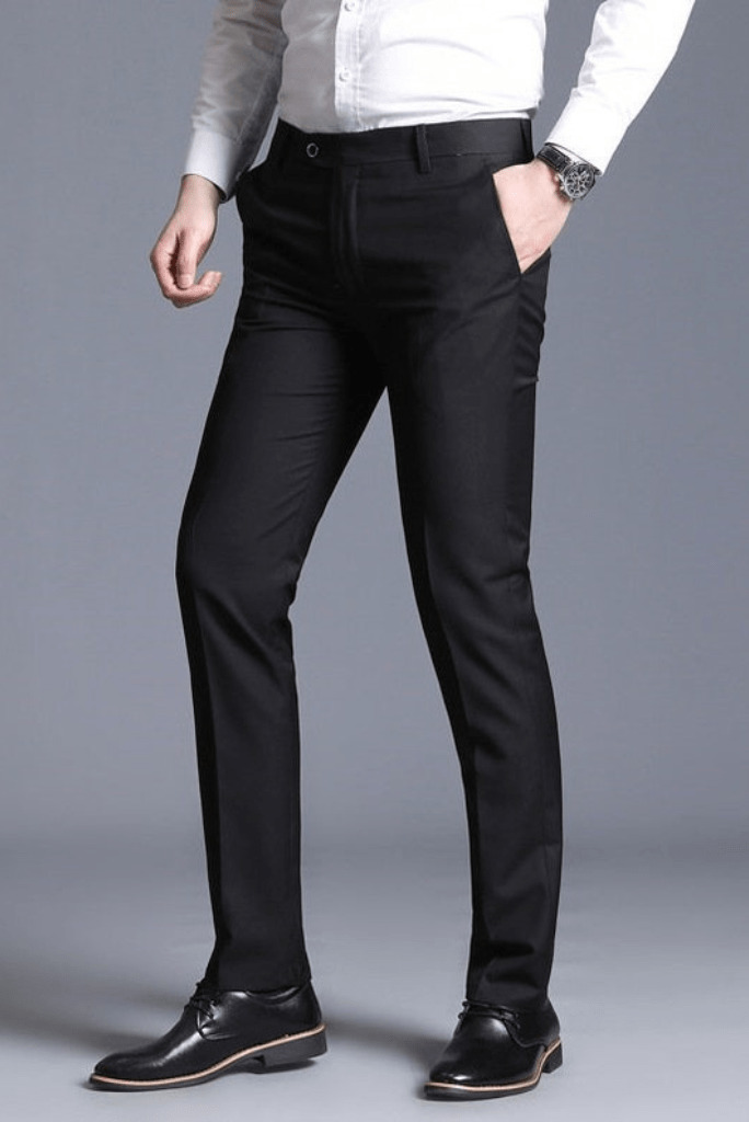Mens Formal Pants 2022 Spring New Korean Version Slim Suit Pants Business  Fashion Solid Color Casual Trousers Mens Clothing  Suit Pants  AliExpress