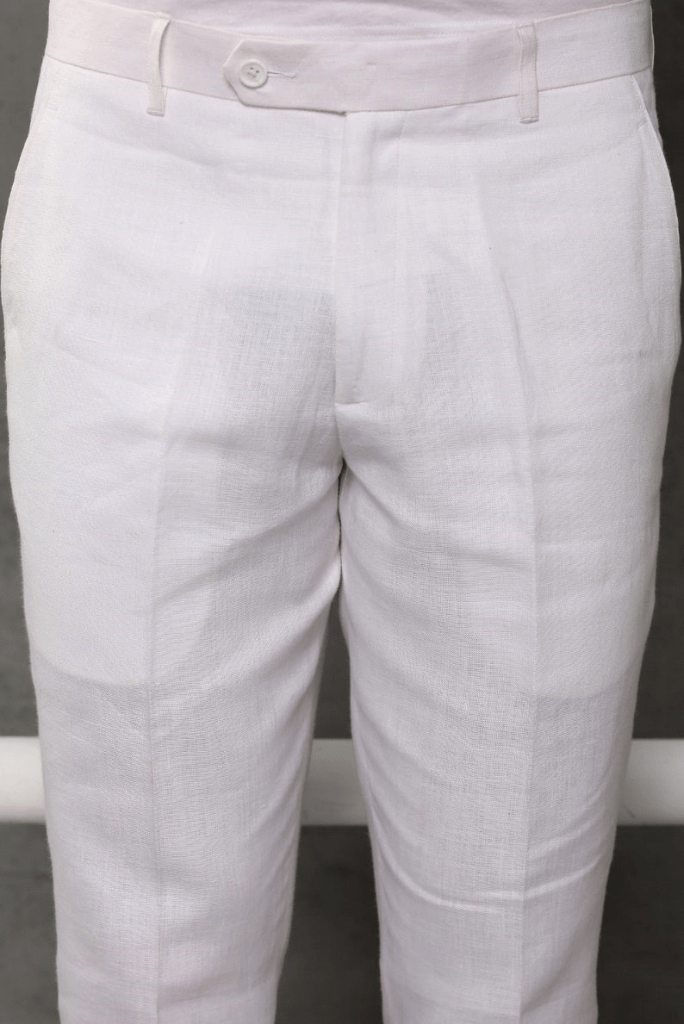 White Trouser for Men, Men White Pants