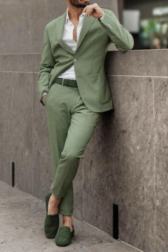 Men Two Piece Suit Royal Blue Slim Fit Suit Wedding Suits Sainly– SAINLY